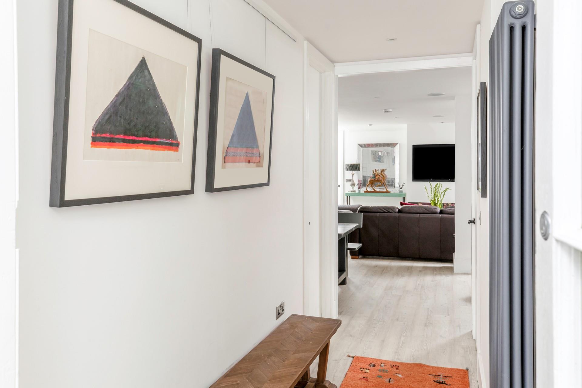 Admire the sensational artwork; it really is your own private gallery.