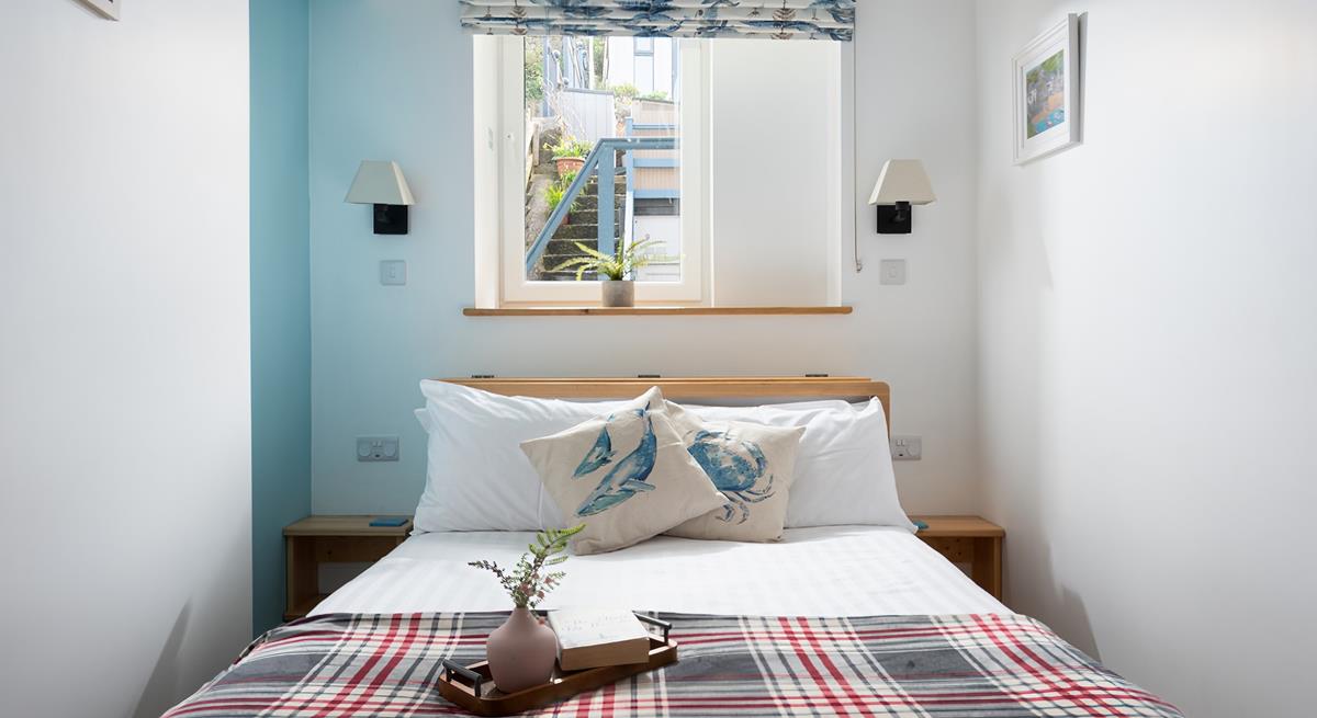 After a busy day in St Ives, sink into the sumptuous bed for a relaxing night's sleep. 