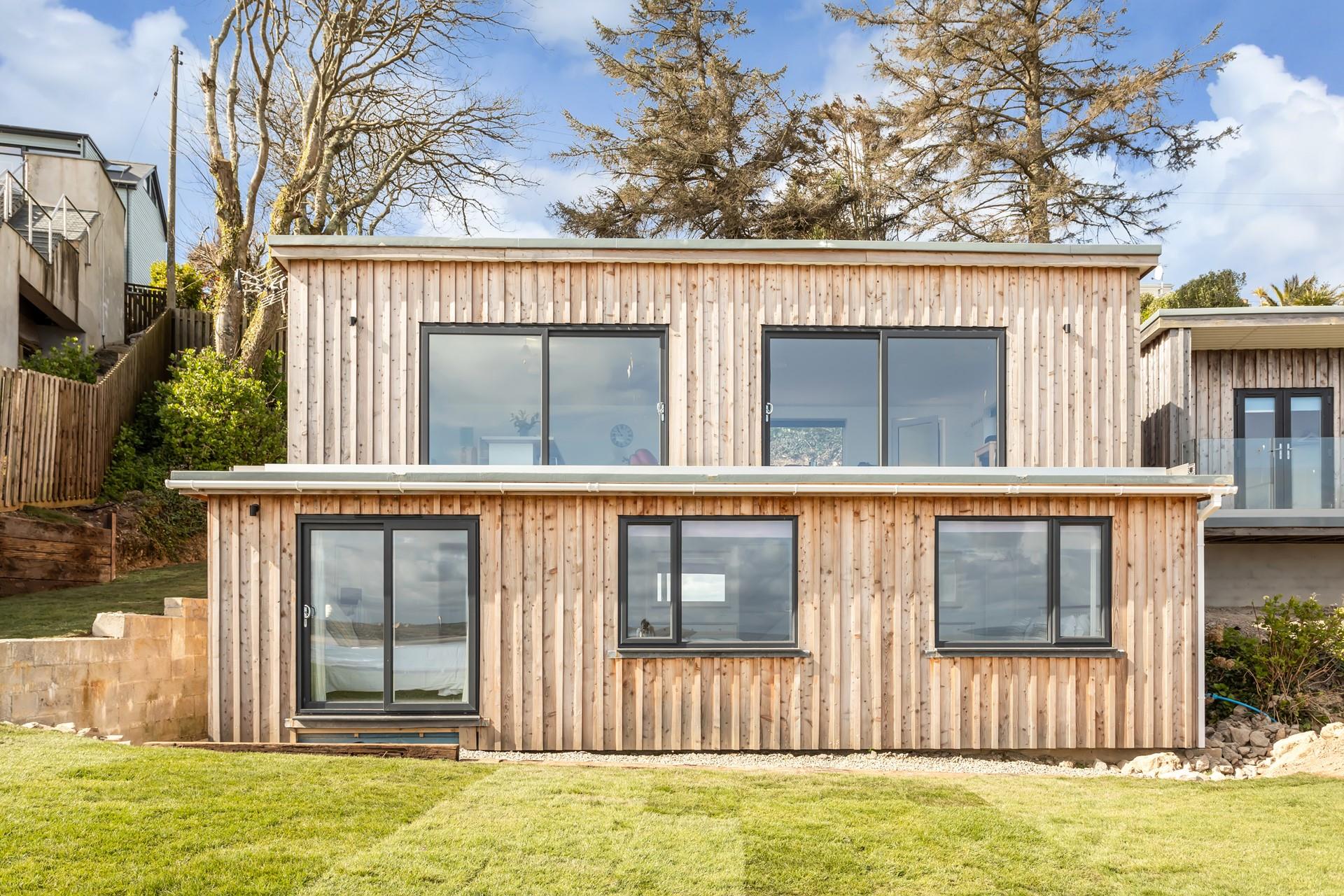 Situated within the grounds of the main house, this timber-clad eco-lodge offers a slice of luxury in a stunning location. 