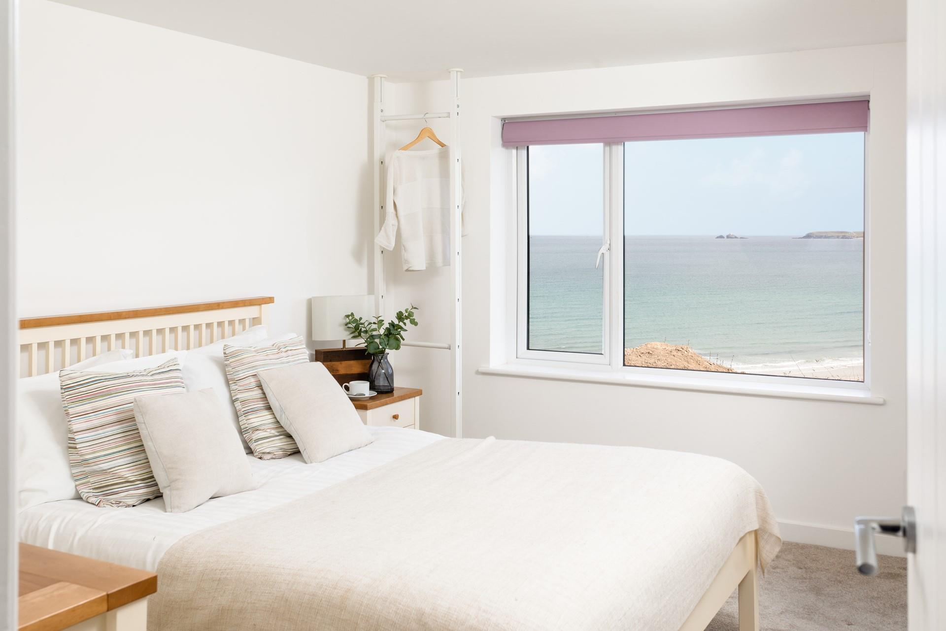 Enjoy the stunning sea views from the moment you wake from your slumber.