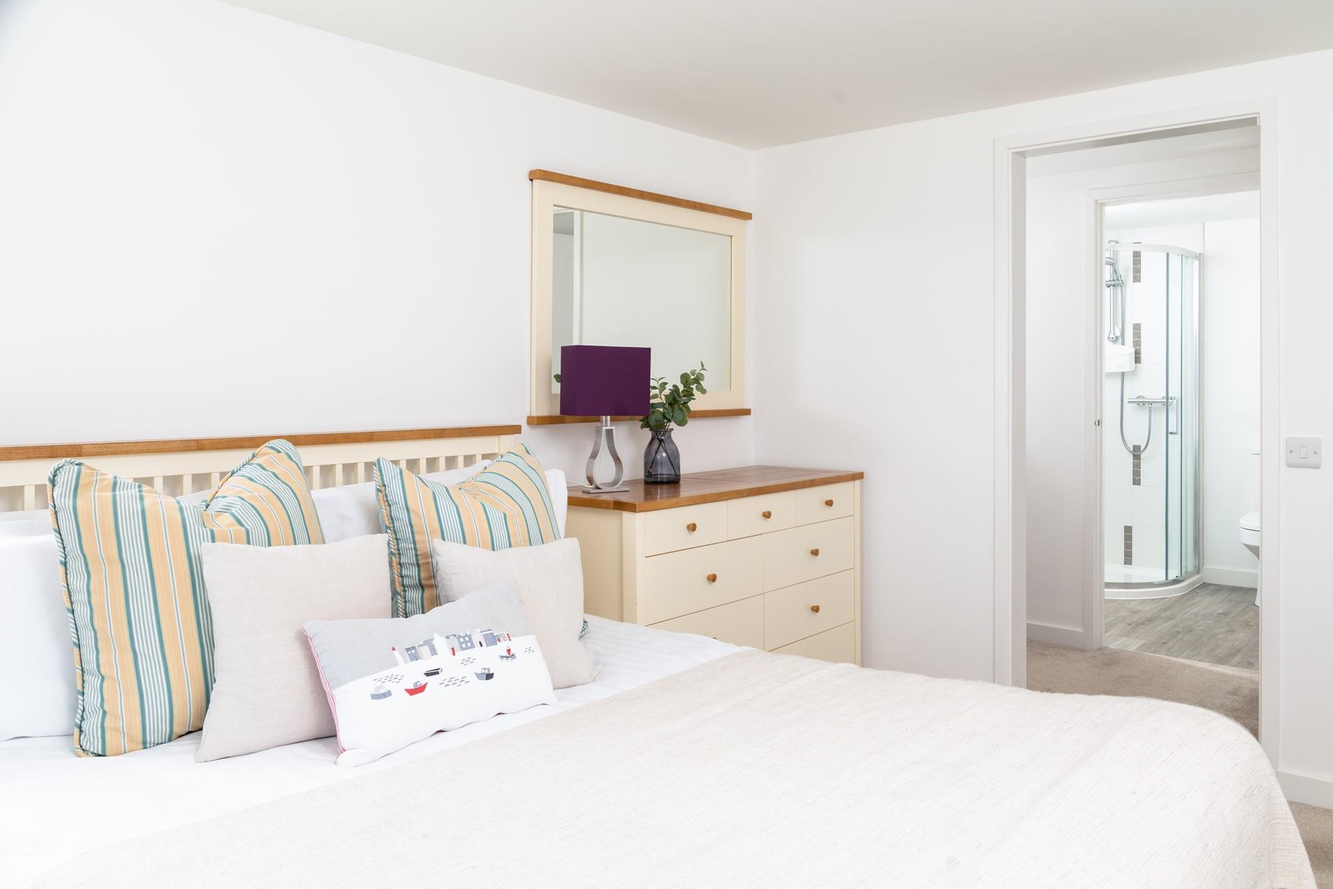 Wake up and wander into the bathroom to get ready for the day.