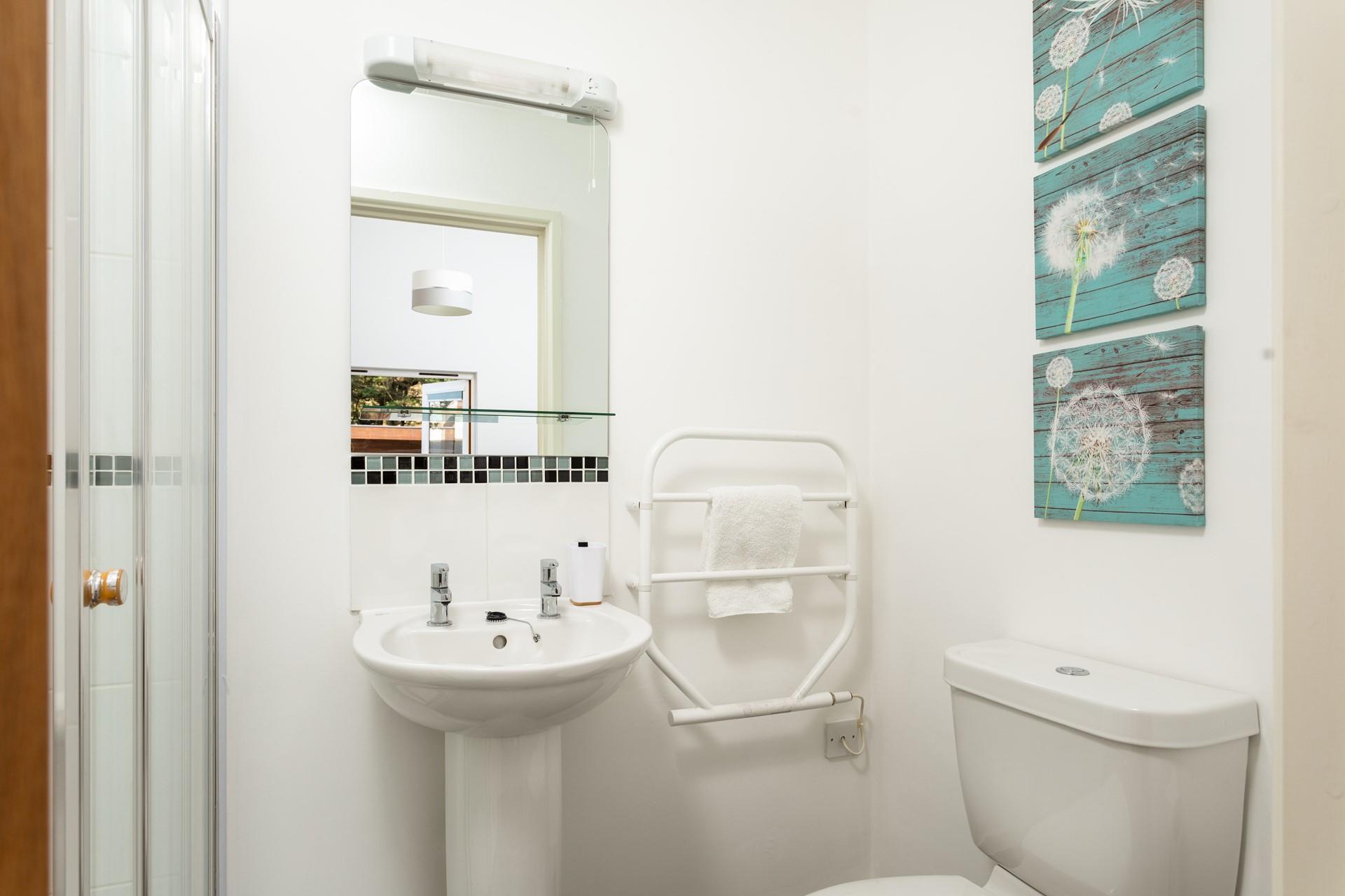 Wash off the sand after a day on the beach.