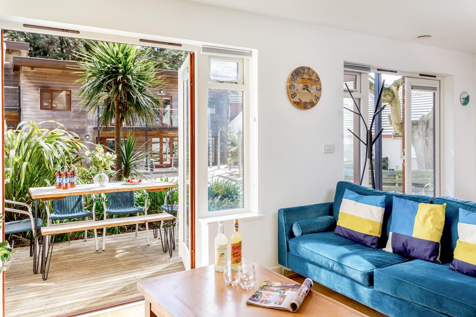 Enjoy long lazy lunches outside in the sun.