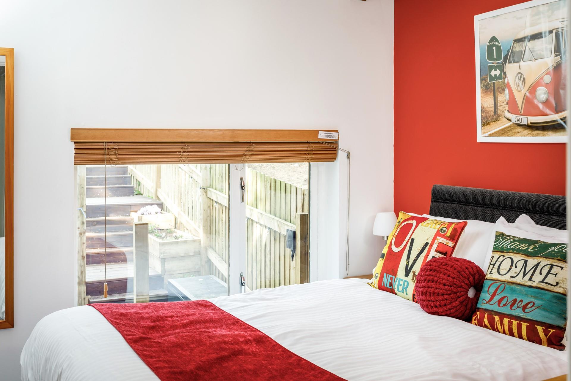 Open the blinds and let the morning sunshine in.