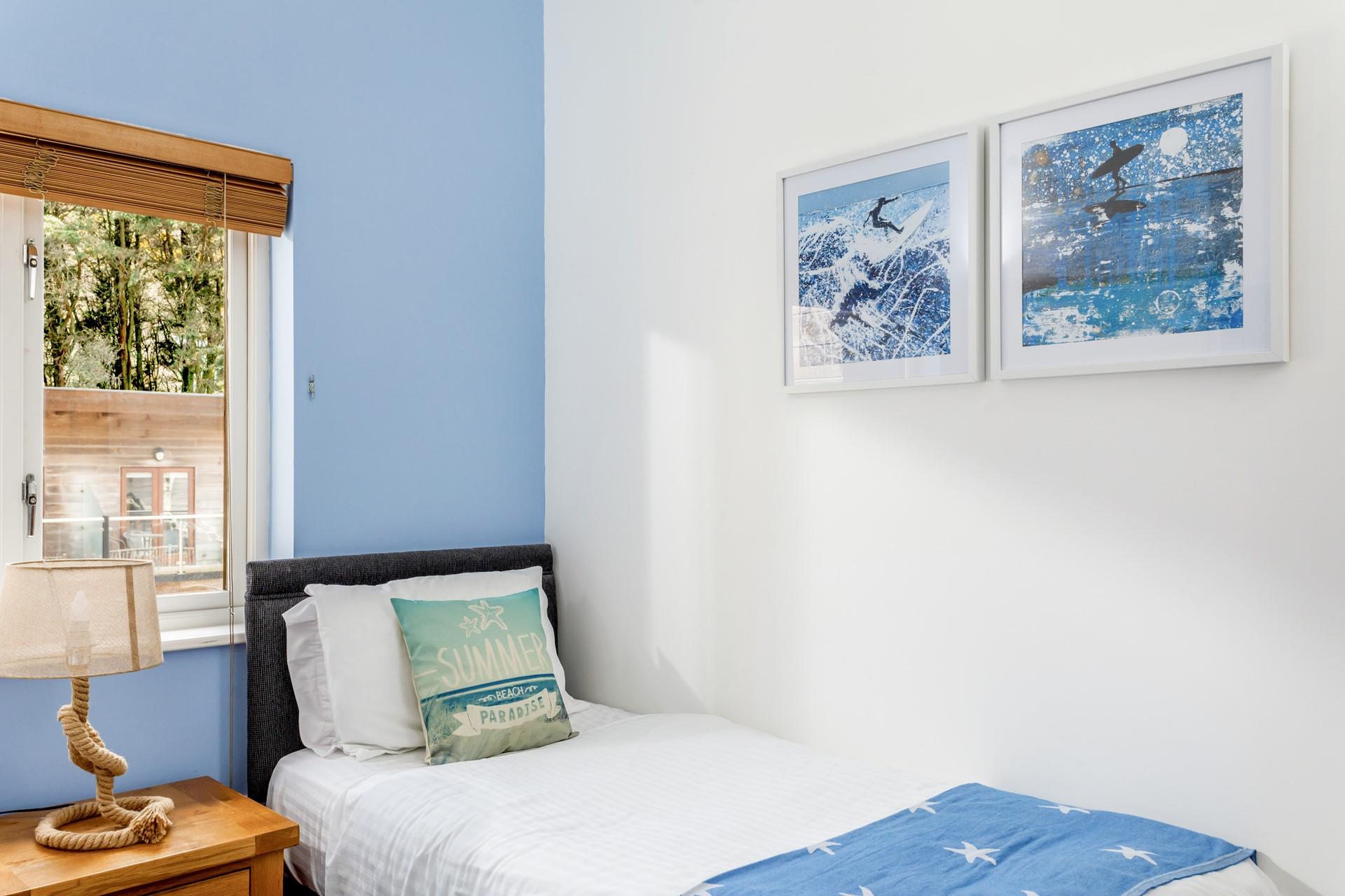 Porthtowan beach is just a short walk away for a day of fun for the whole family.