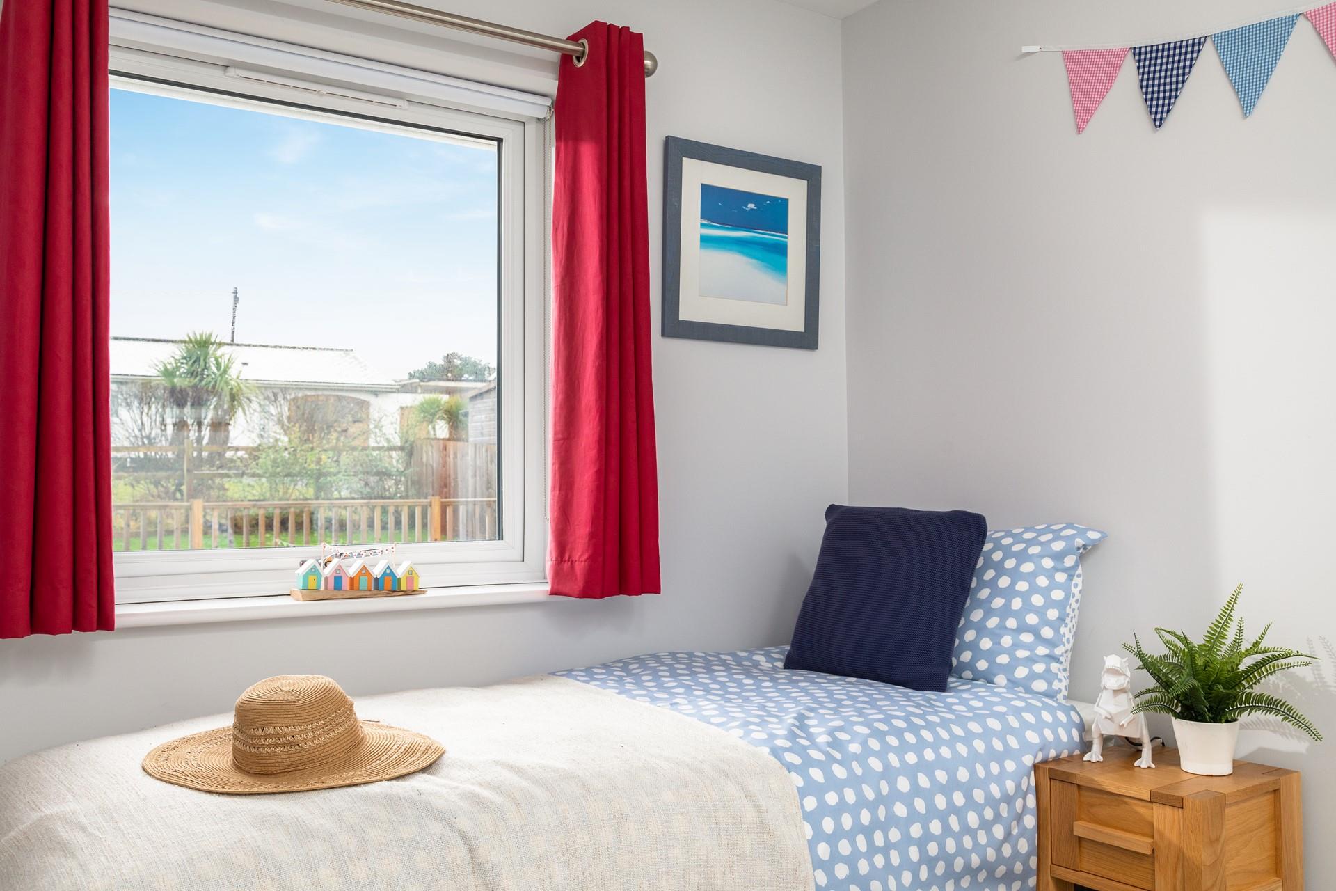 Tuck the kids into bed and relax in the sitting room.