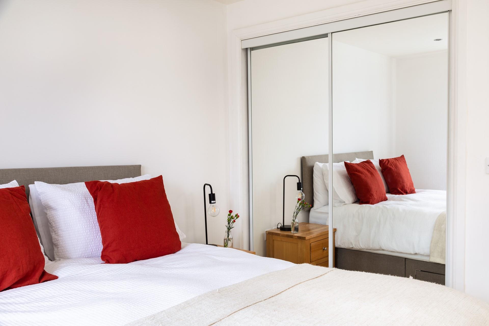 Sink into the sumptuous bed after a day exploring Newquay. 