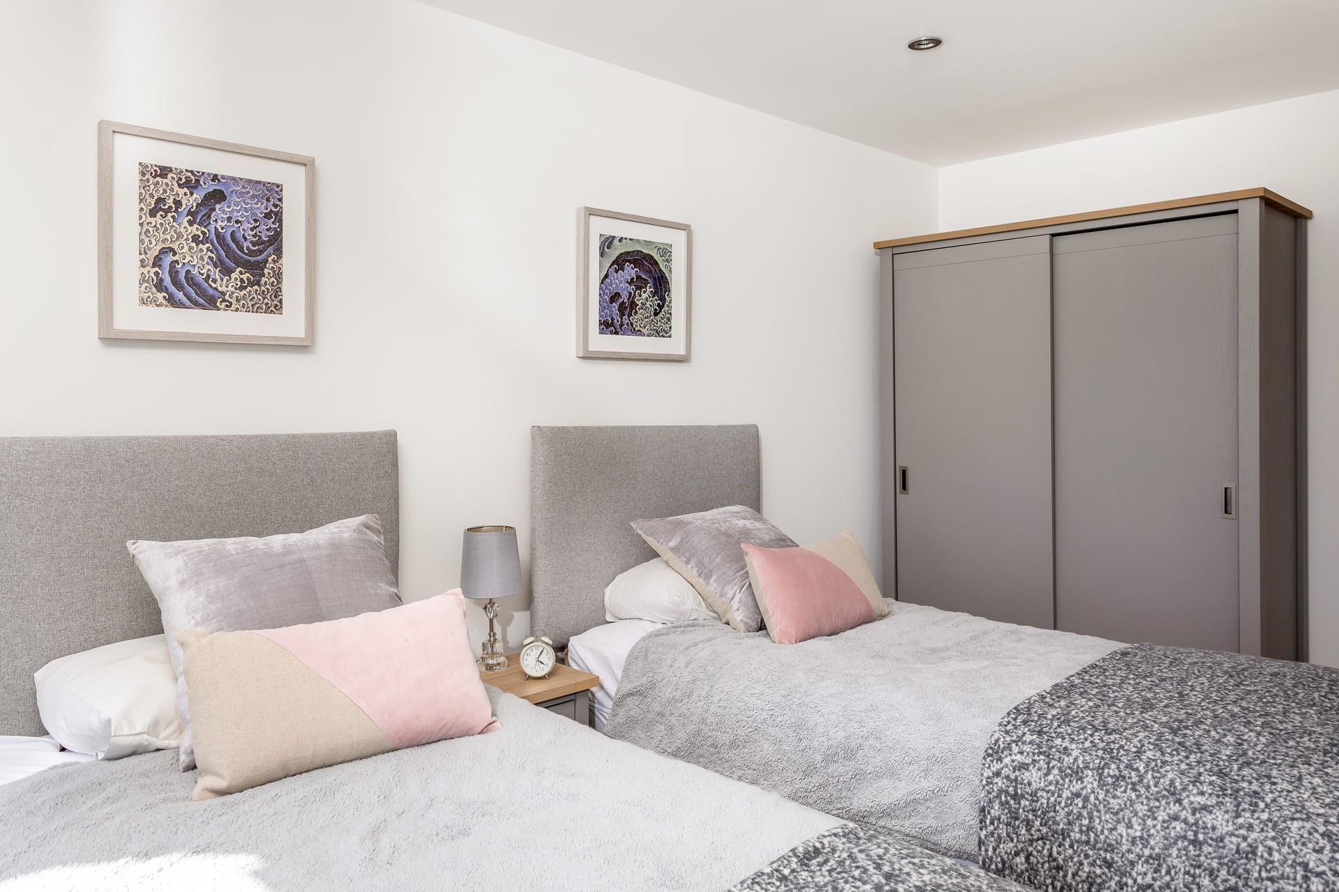 The stylish décor and subtle tones make the bedrooms a perfect place to catch up on some well earned rest. 