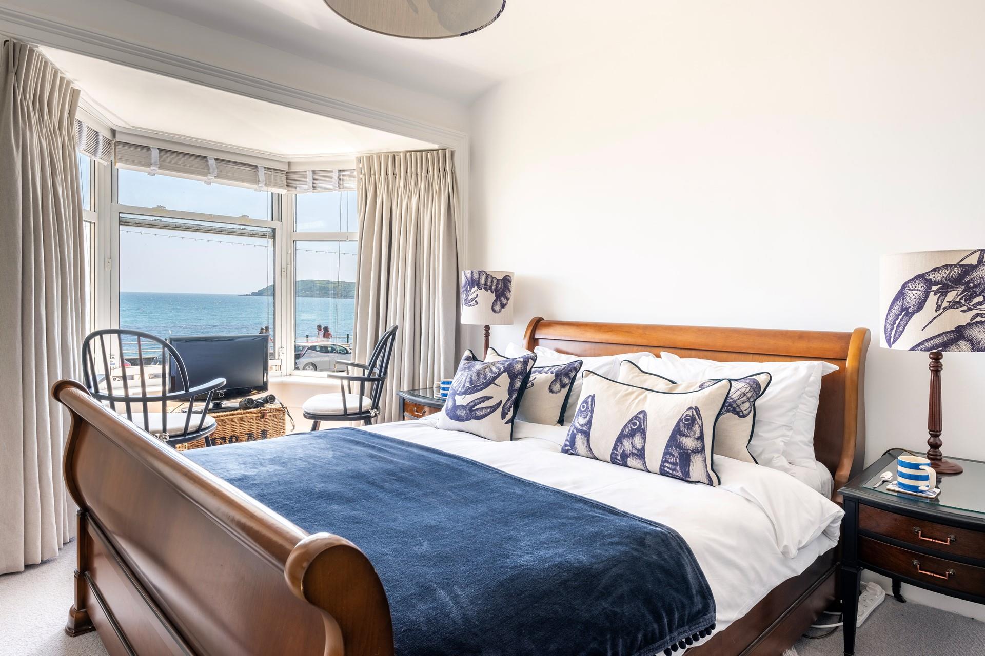 Watch the ever changing scenery from the comfort of the master bed.