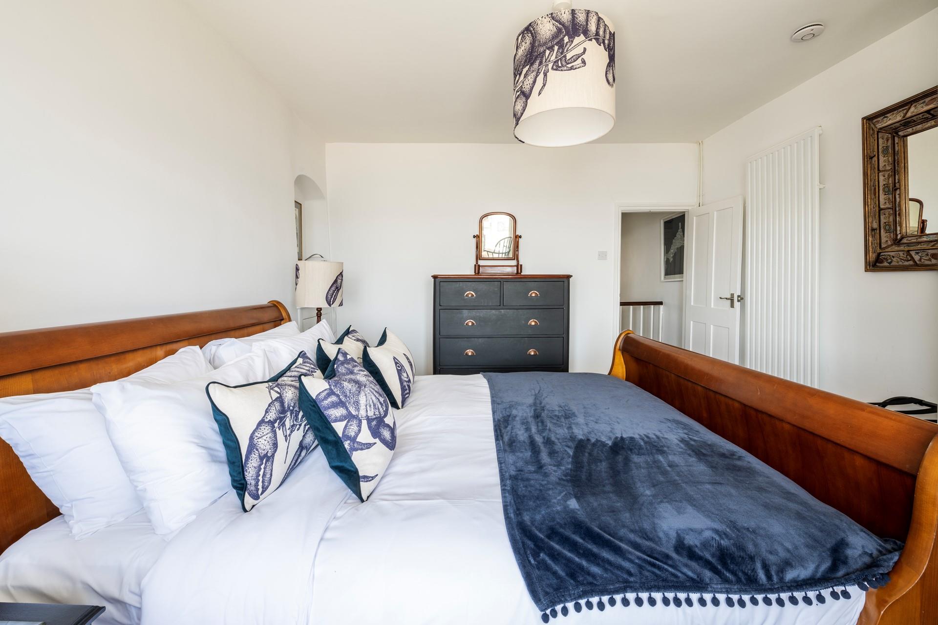 Wake up and sip your morning cuppa looking out at sea.