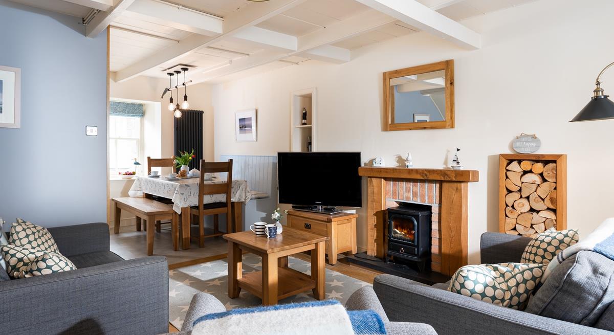 Traditional features create a warm and welcoming living space. 