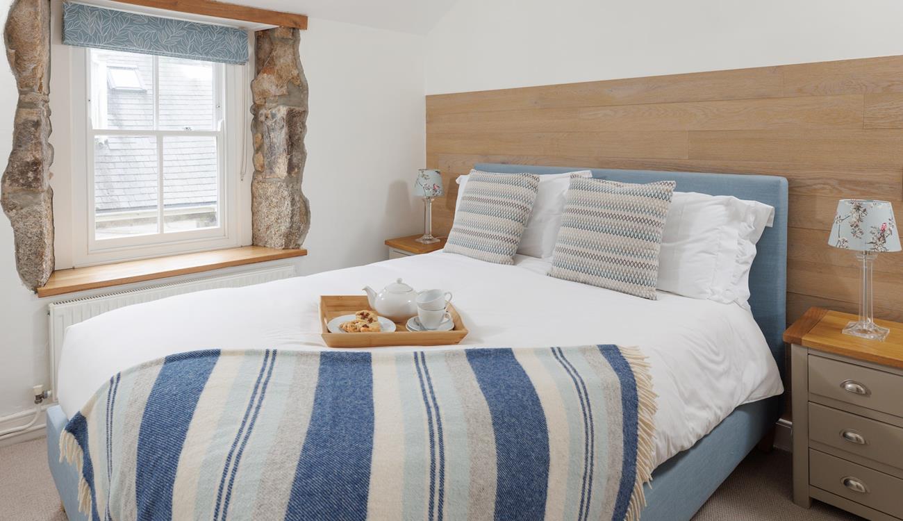 Sleep in comfort in bedroom 1 after days of roaming the town.