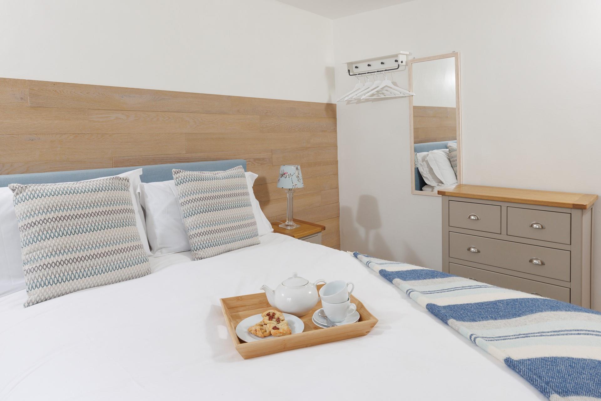 Enjoy breakfast in bed whilst planning the days adventures. 