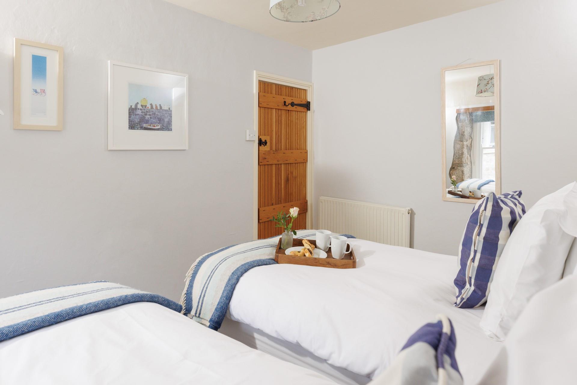 Twin beds make the perfect resting spot for little ones. 