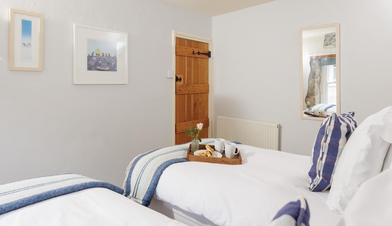 Twin beds make the perfect resting spot for little ones. 