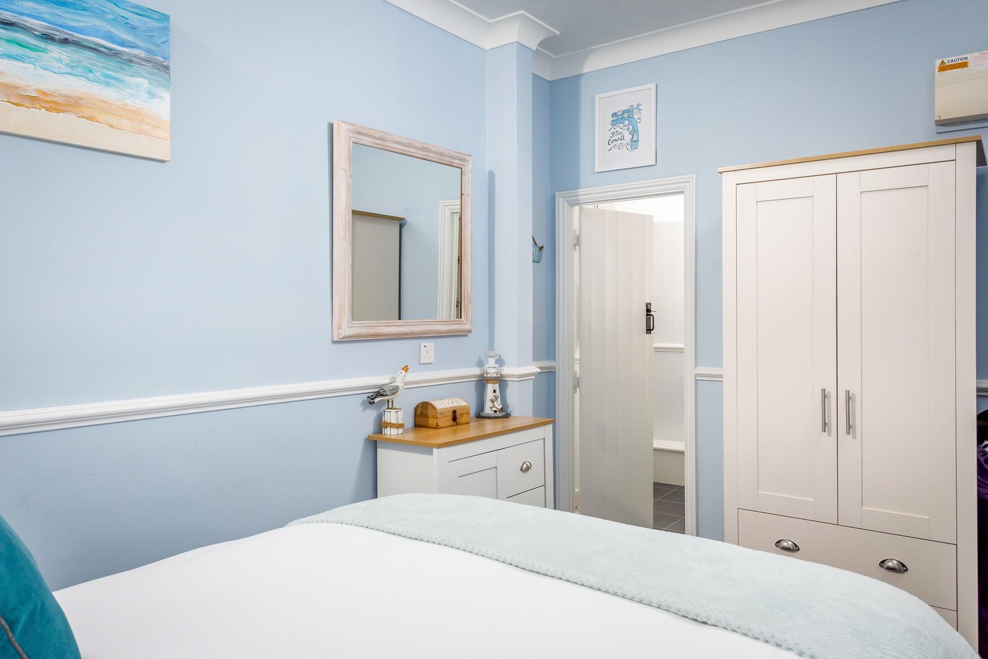 Slump into the sumptuous bed for a blissful night's sleep. 