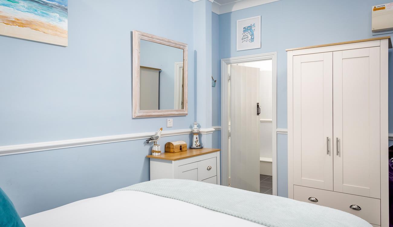 Slump into the sumptuous bed for a blissful night's sleep. 