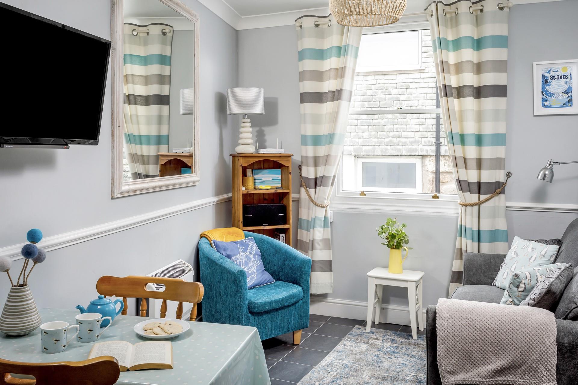 Snuggle up on the sofa in front of the TV for a cosy evening in.