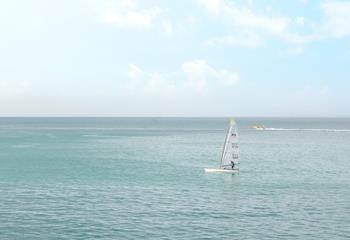 Lobster Pot boasts uninterrupted sea views; watch the passing boats, kayaks and maybe even seals.