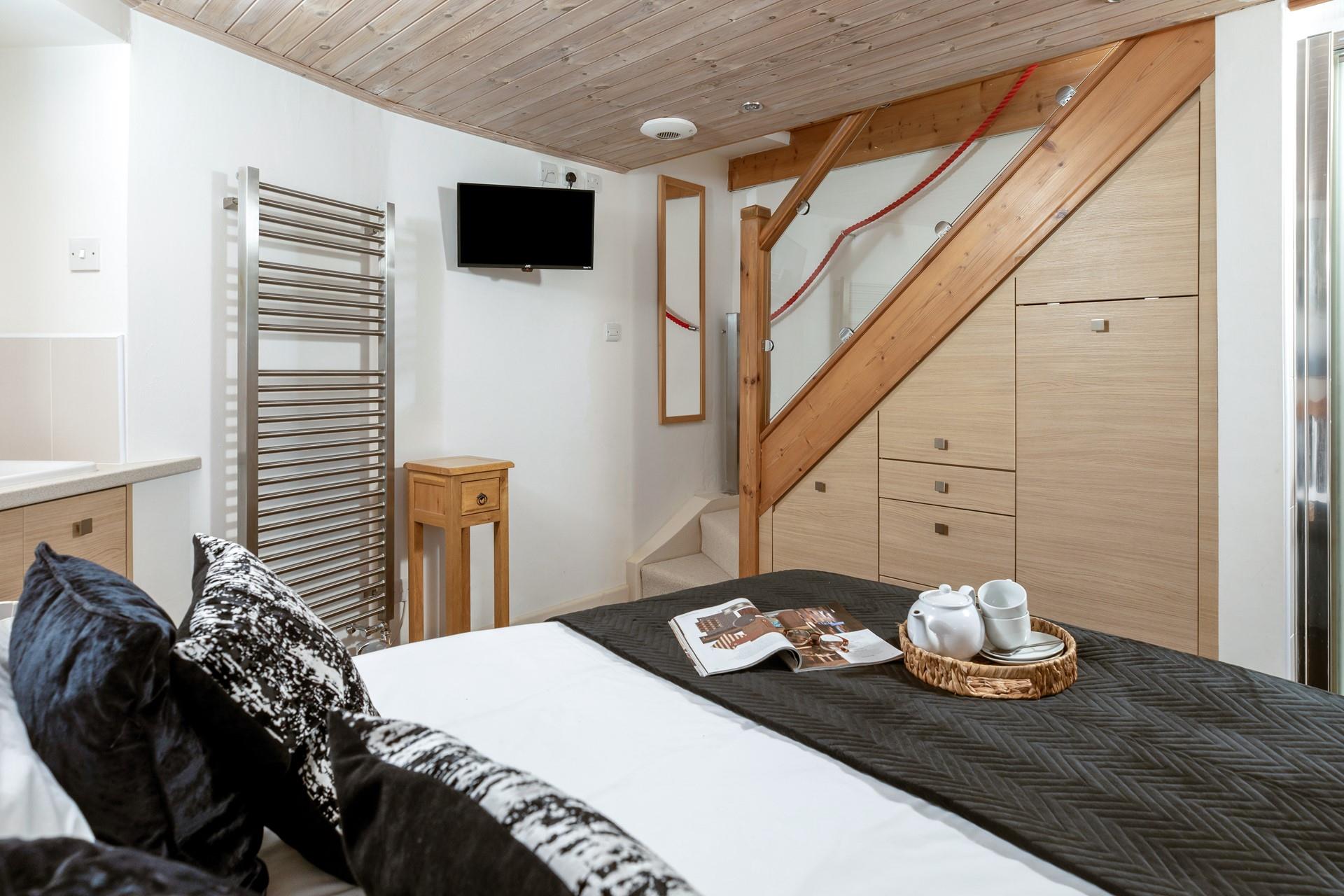 Start the morning with a cuppa in bed.