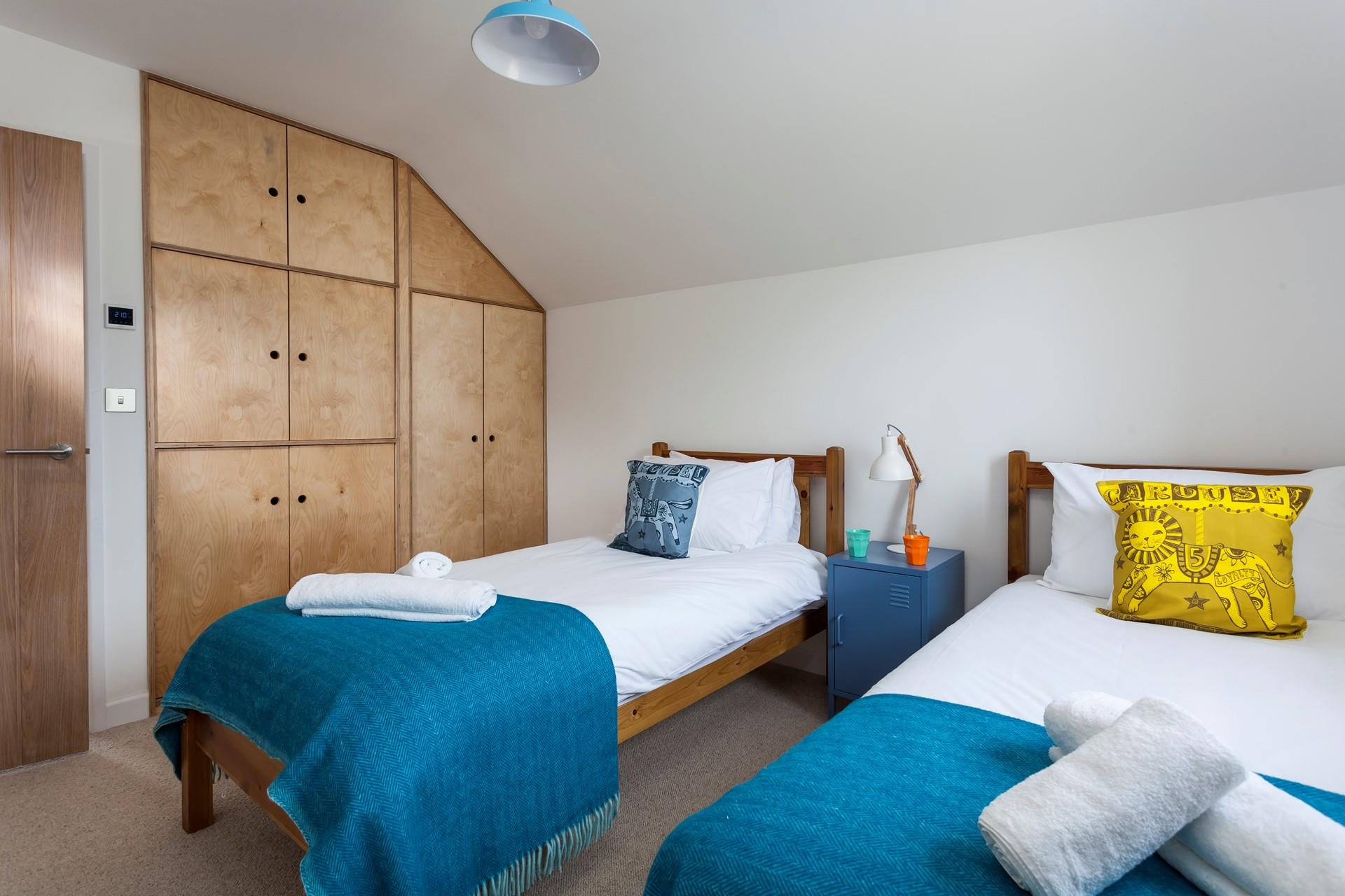 There's plenty of storage, so unpack and make yourselves at home. 