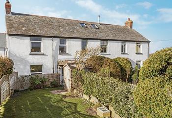 Character Cottage with garden and views.