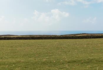 Spectacular views from the garden.