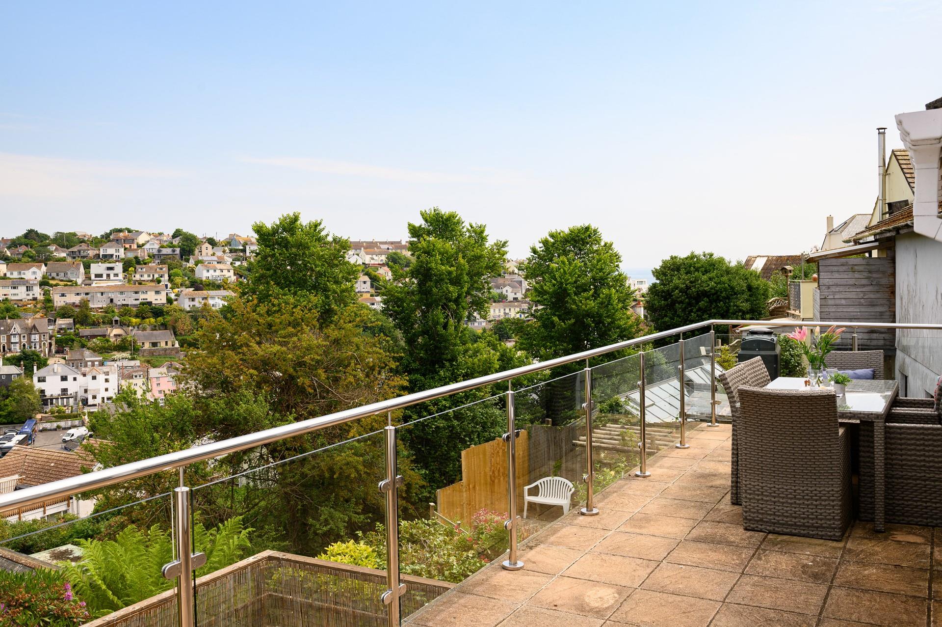 Pour yourself a glass of wine, breathe in the fresh sea air and soak up the views. 