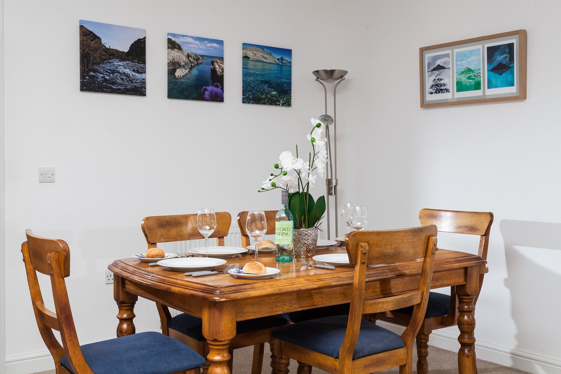 If you don't feel like cooking then head into town for some fine dining.