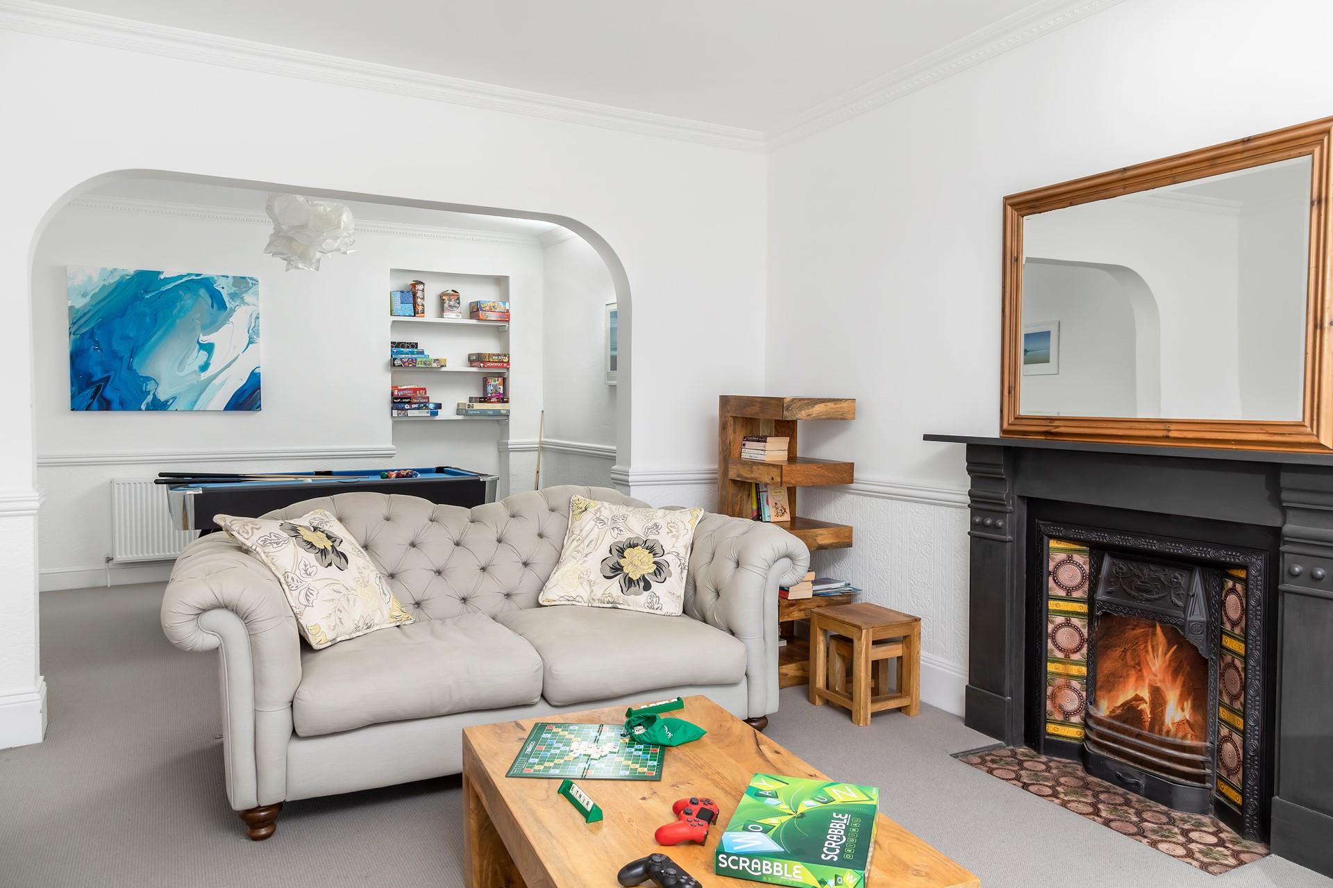 Get stuck into a good book in the evening to unwind after a day exploring the coastline on foot.