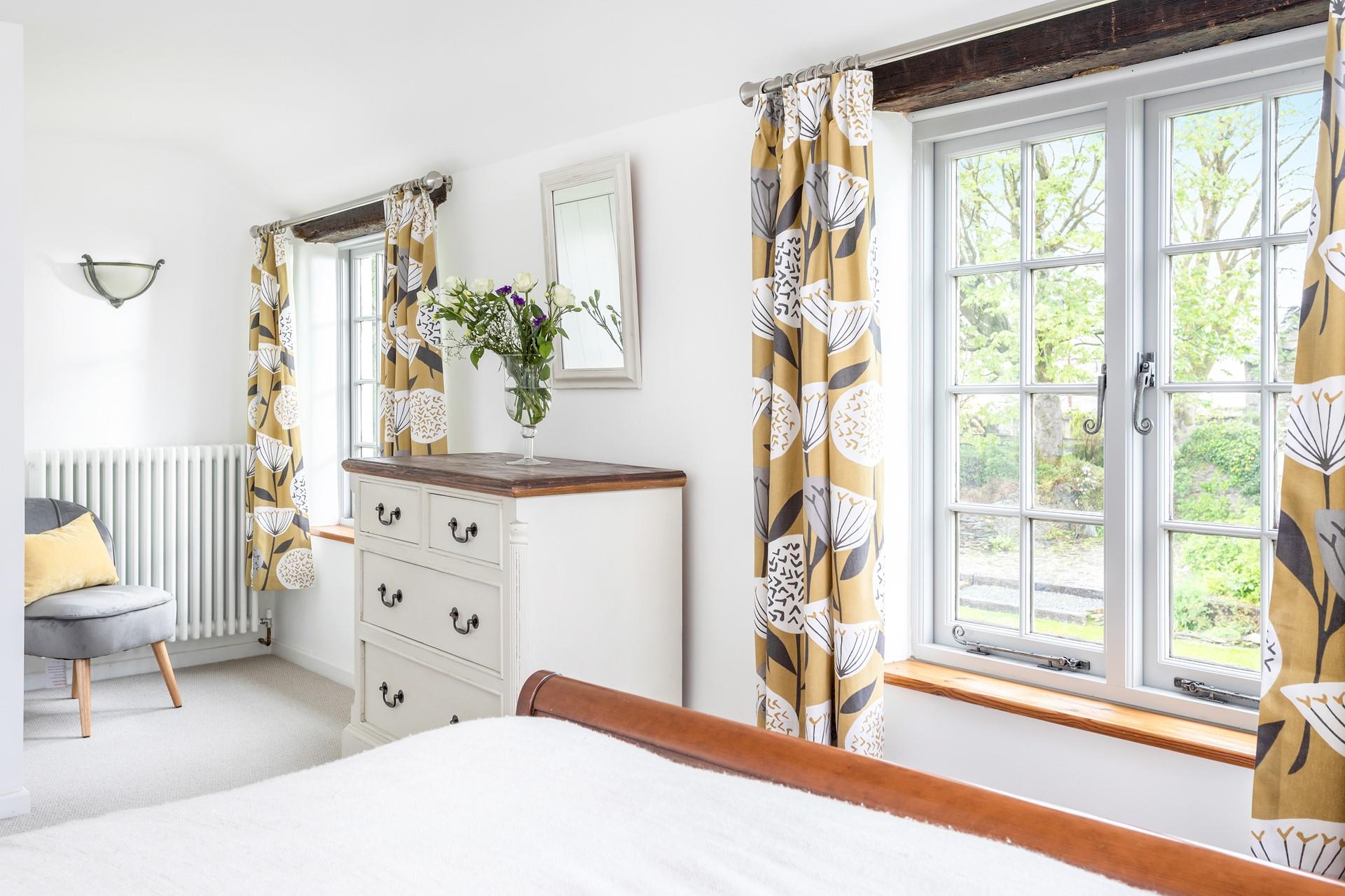 Open the windows and let the Cornish breeze float in.