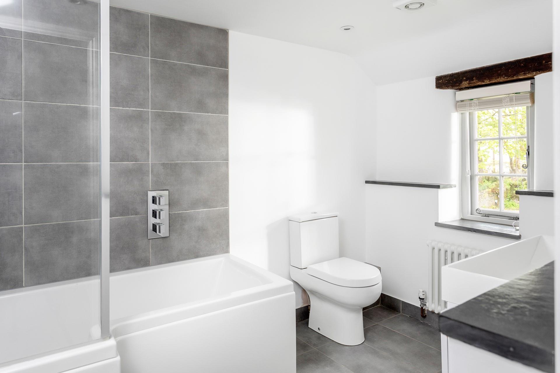 Relax and unwind by running yourself a bubble bath.