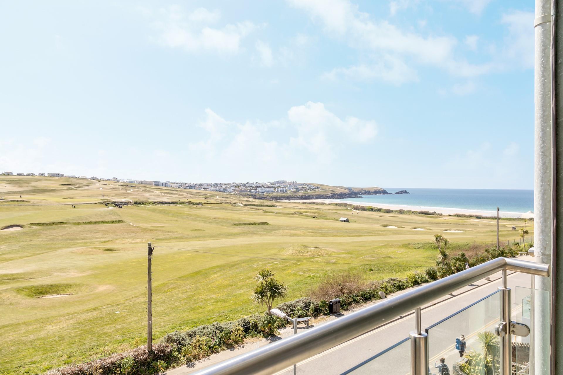 Fistral beach is only yards away, so you can be in the sea and catching some waves in minutes!