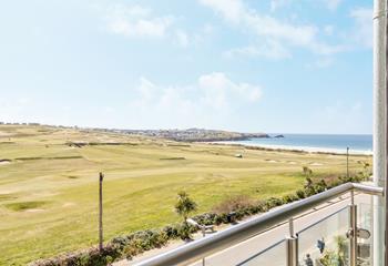 Fistral beach is only yards away, so you can be in the sea and catching some waves in minutes!