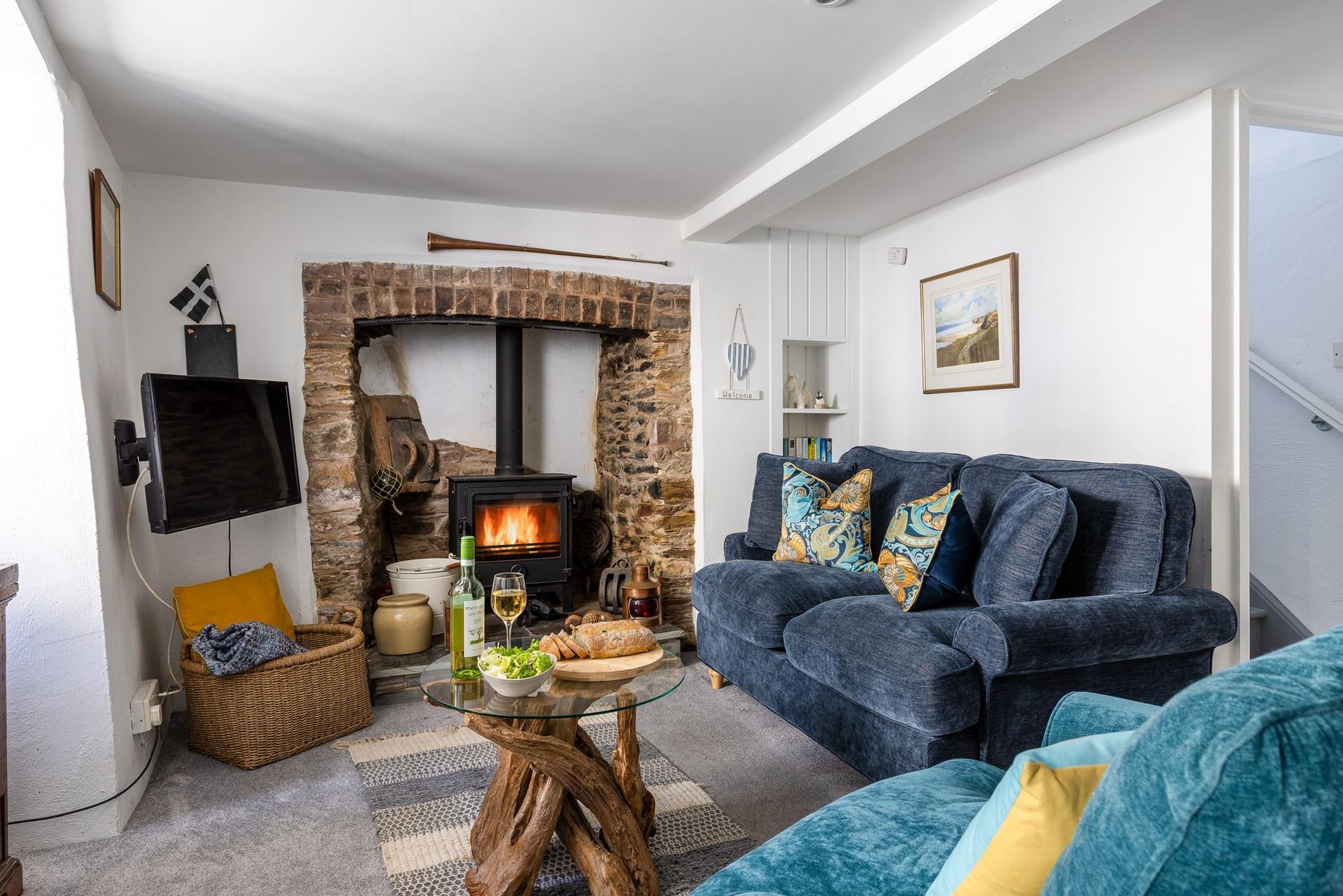 A warm welcome awaits at Post Box Cottage.