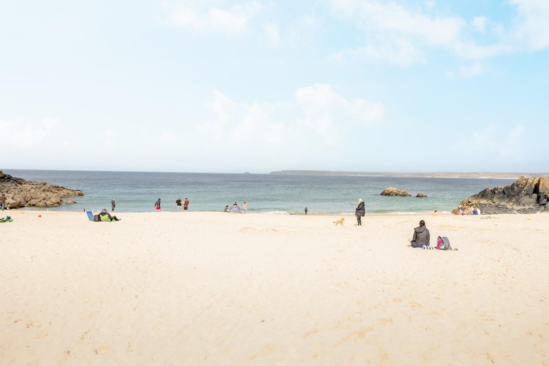 Spend your days relaxing on Porthgwidden Beach, just in front of Beach Court. 