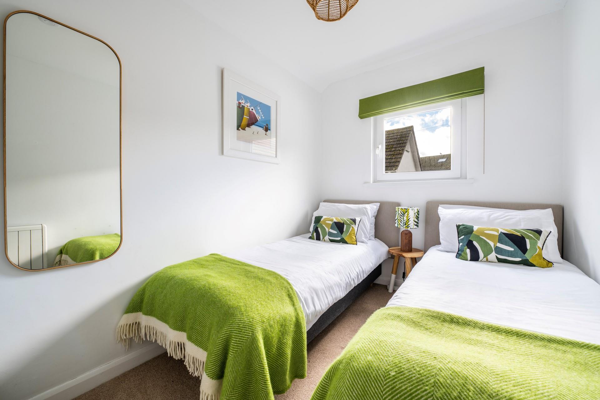 The twin room is perfect for the little ones to relax after a long day spent on the beach.