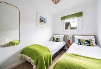 The twin room is perfect for the little ones to relax after a long day spent on the beach.