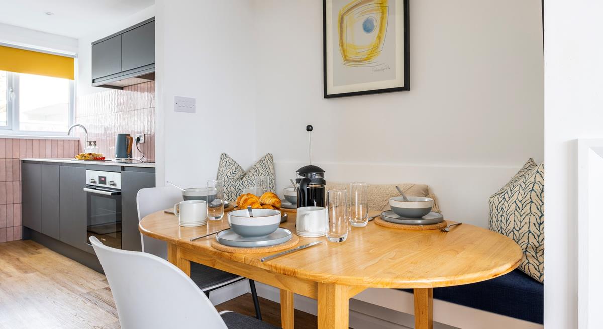 The open plan living area is perfect for socialising as a family. 