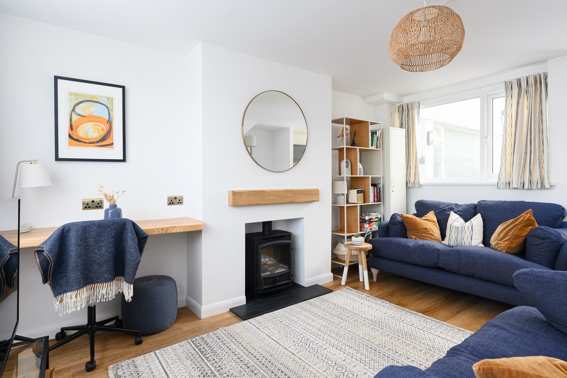 Relax on the sumptuous sofas in the evening.