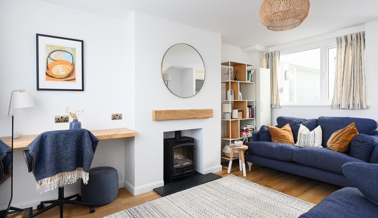 Relax on the sumptuous sofas in the evening.