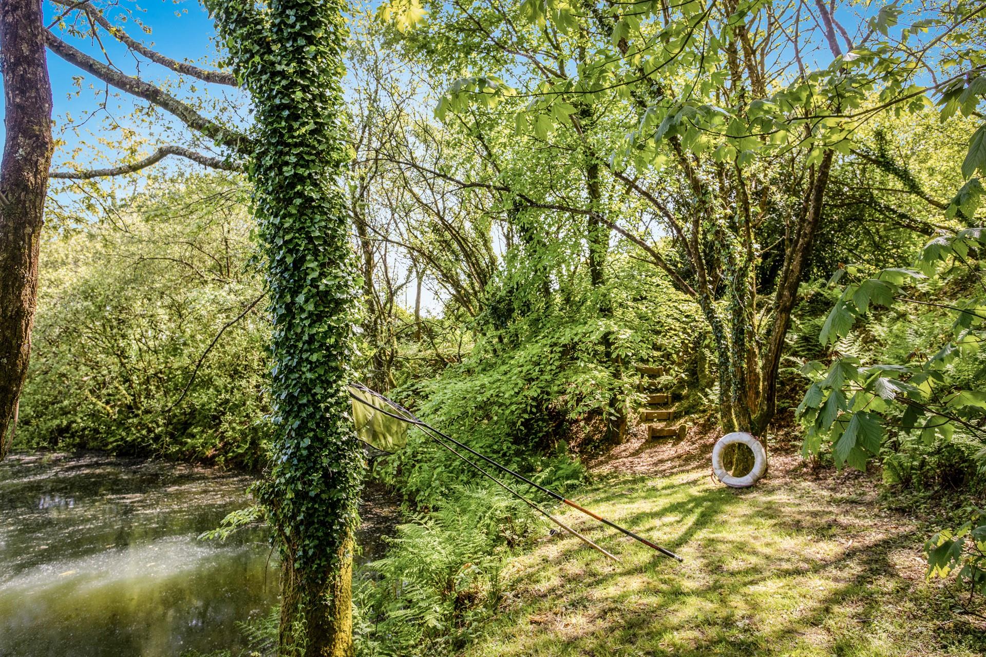 Take a stroll around the grounds when you arrive.