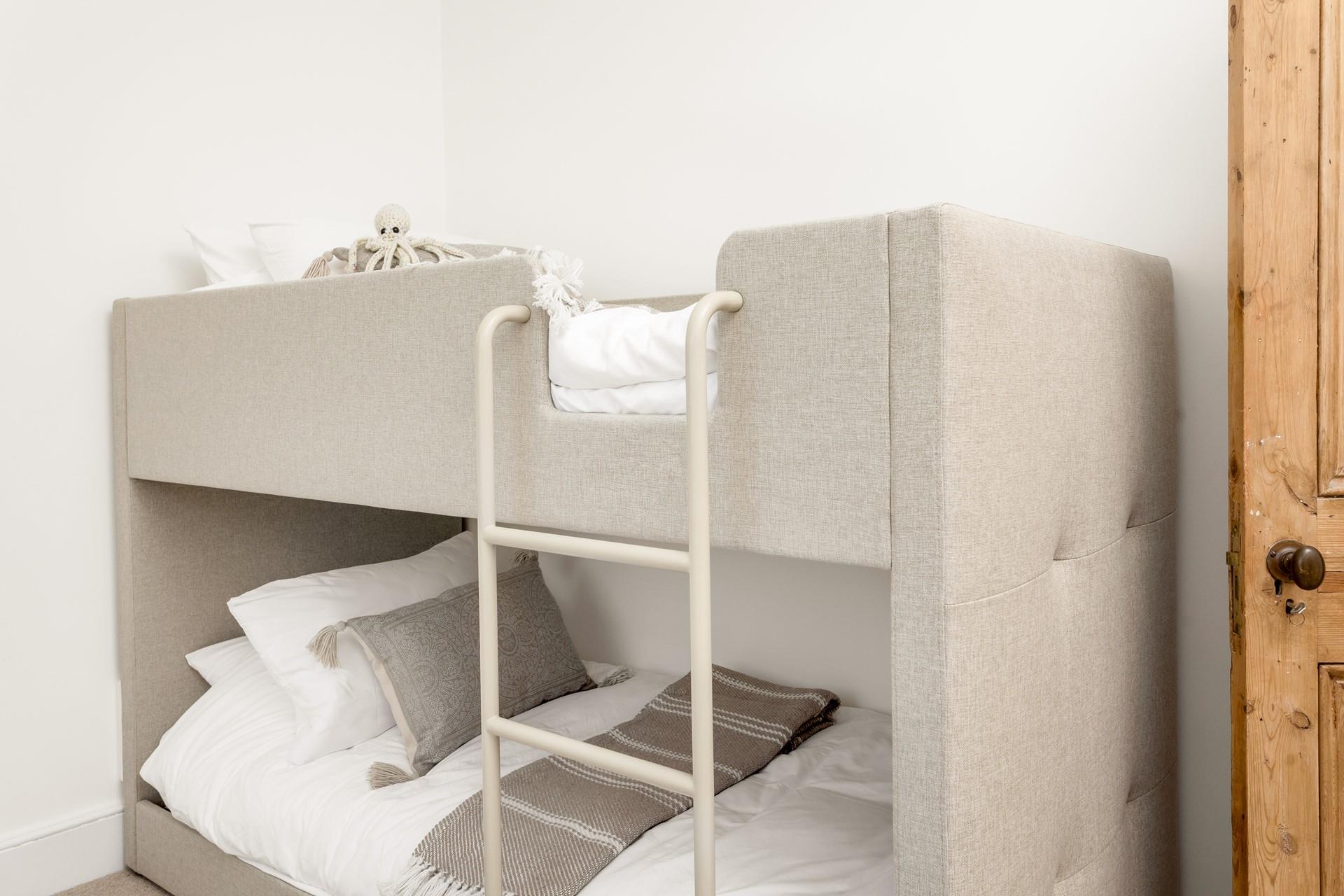 Children will enjoy having a sleepover together in the bunk bed room, where they can hopefully sleep through the night!