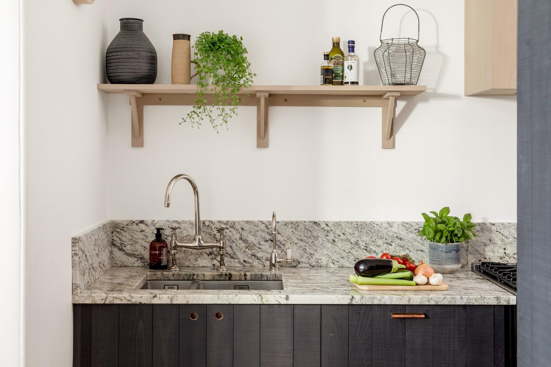 The kitchen has been tastefully finished, to keep a traditional yet rustic feel. 
