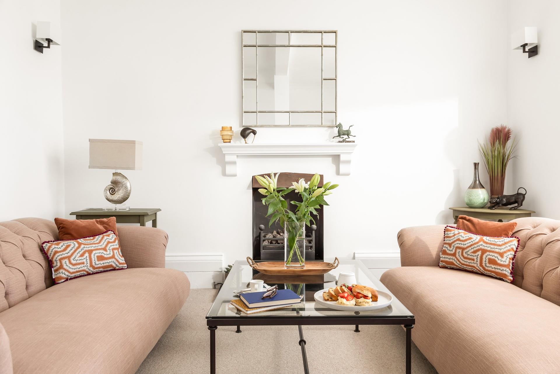 Put your feet up and indulge in a Cornish cream tea.