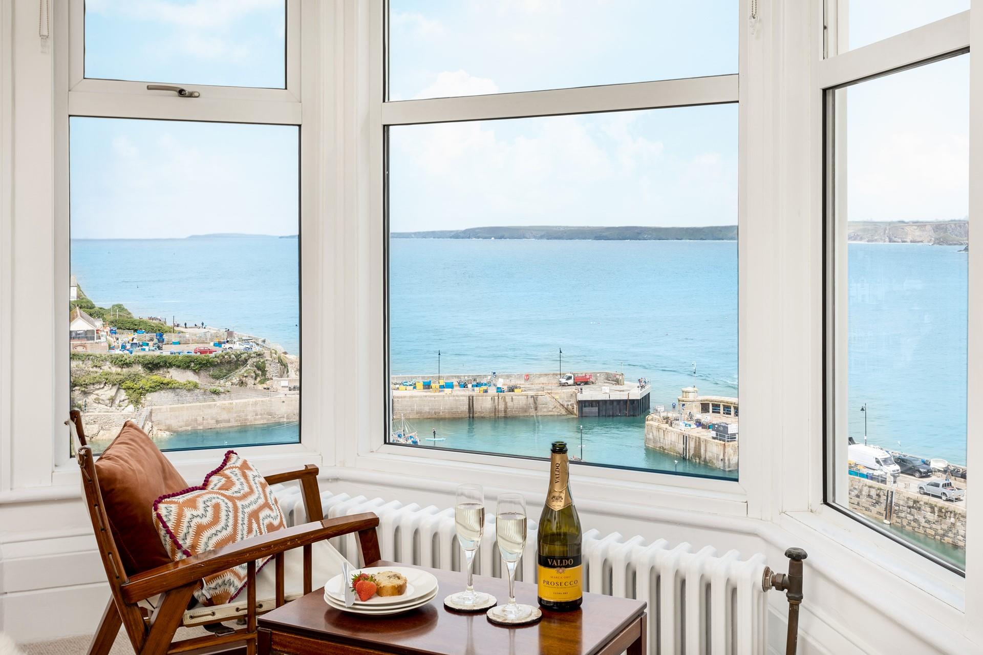 You won't need for a TV, you can simply stare all day long at the mesmerising views from almost every room. 