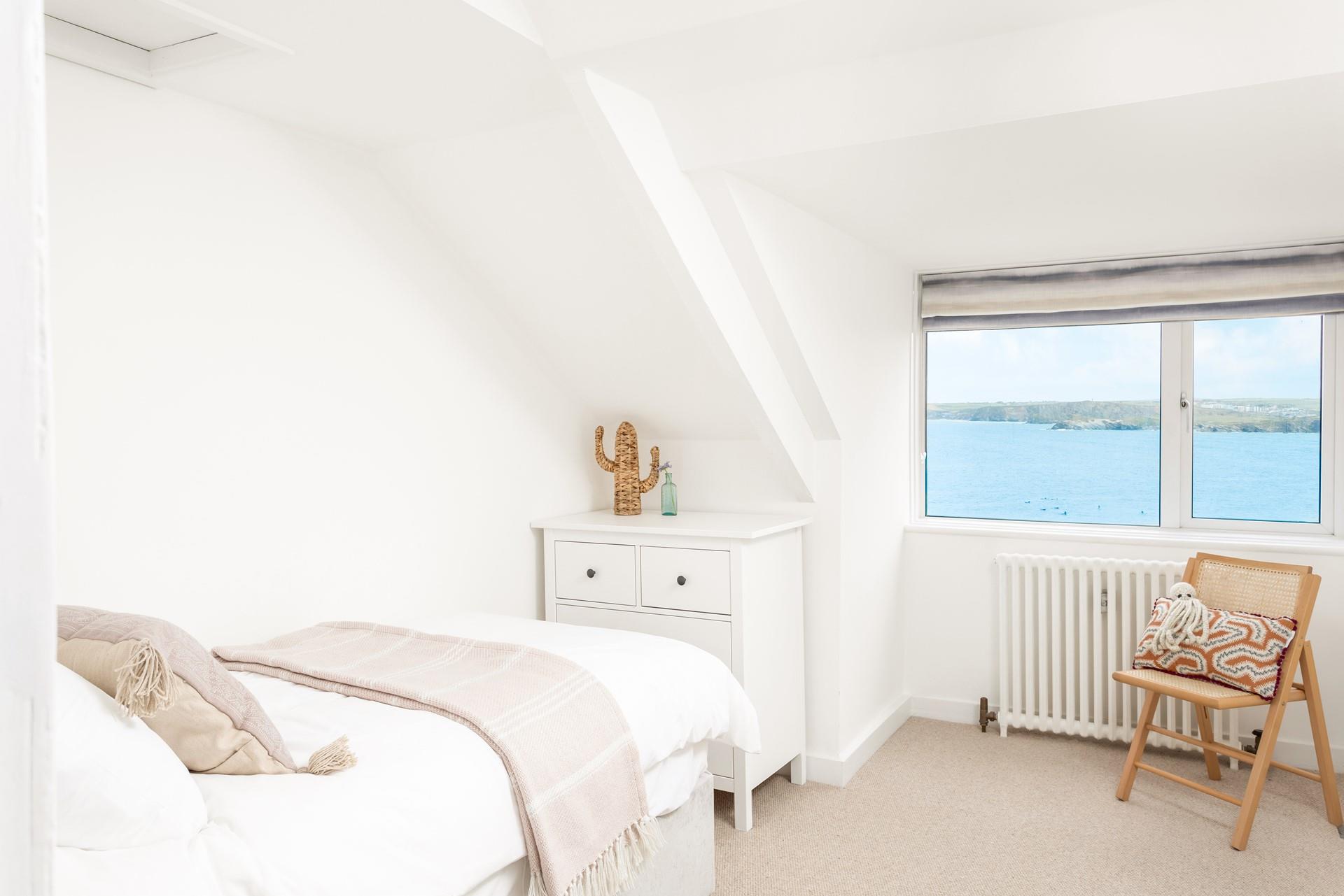 More fabulous views from bedroom 5, which is on the second floor of the house.