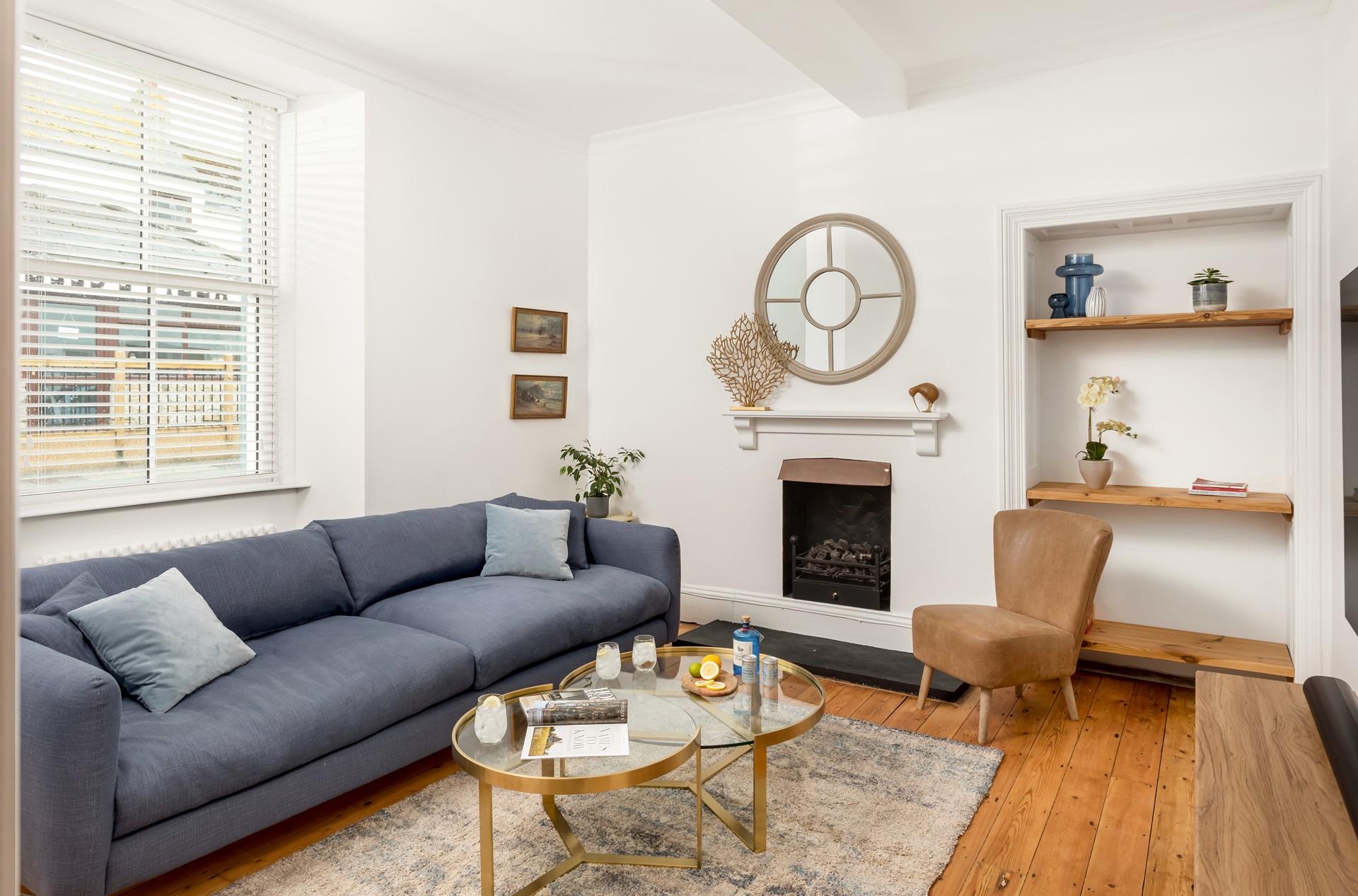 Cosy up on the sumptuous sofa in the ground floor sitting room, to watch a film or enjoy an afternoon snooze.