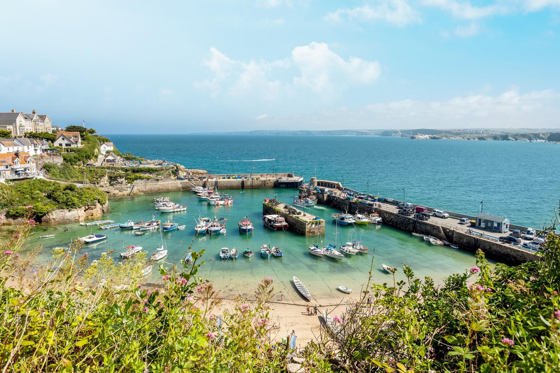 On a clear day you can view all the way up the north coast towards Trevose head. 