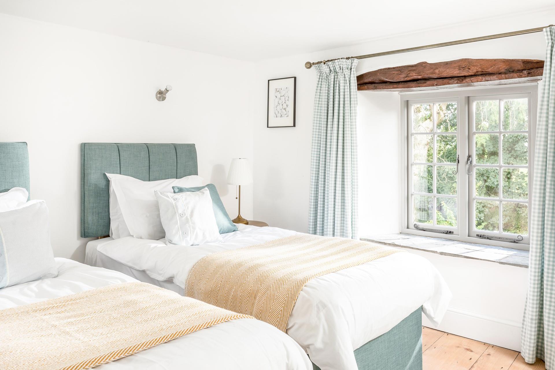 Wake up and sip your first coffee of the day in bed.